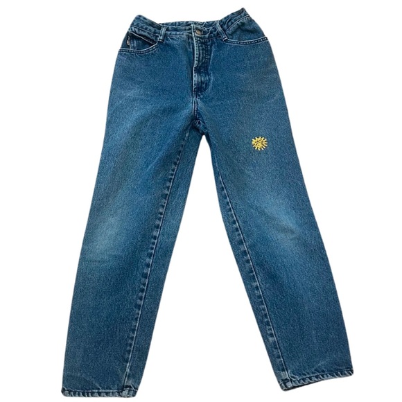 Vintage Denim - Vintage BONGO High Waist Straight Jeans | W25 x L25 (Vntg 7) | Medium Blue